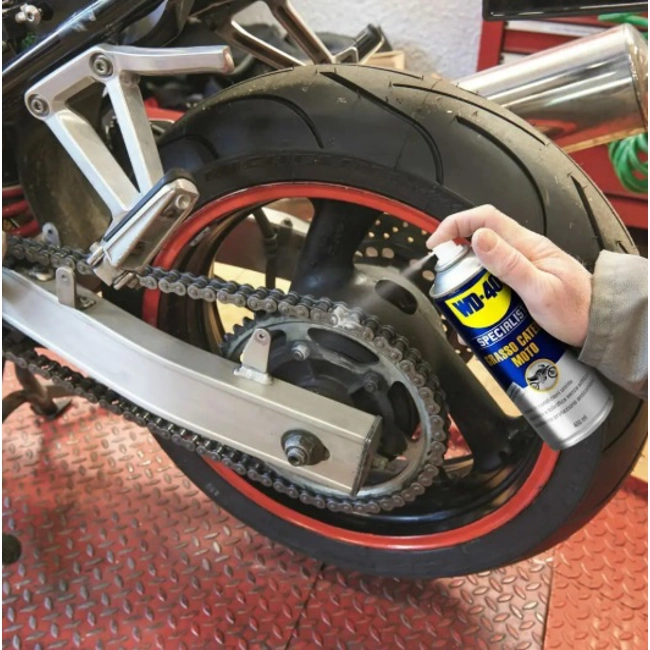 Vendita online WD40 Grasso Catena Moto Specialist 400ml 